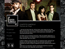 Tablet Screenshot of cuartetocameselle.com